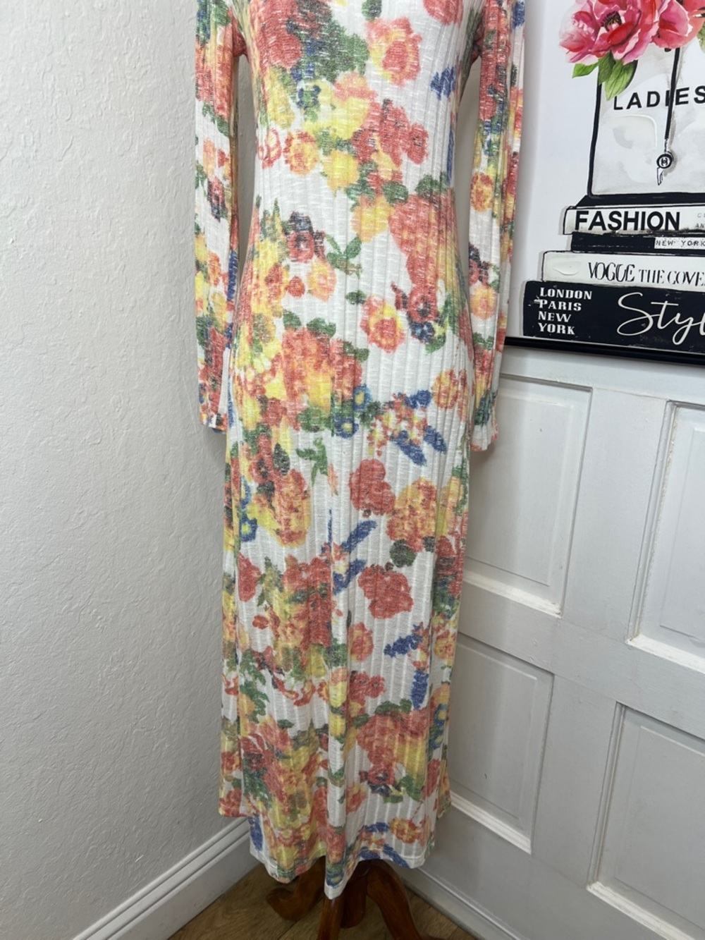 NWT Sonnet James Floral Midi Dress Size XS - Picture 5 of 8